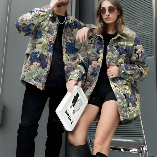 Bear shirt coat