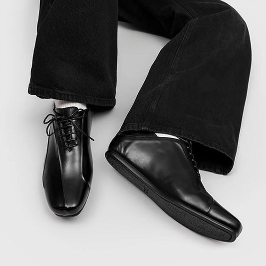 Minimalist Lace-up Dress Shoes