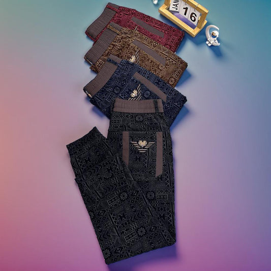 Slim Fit Textured Lounge Pants