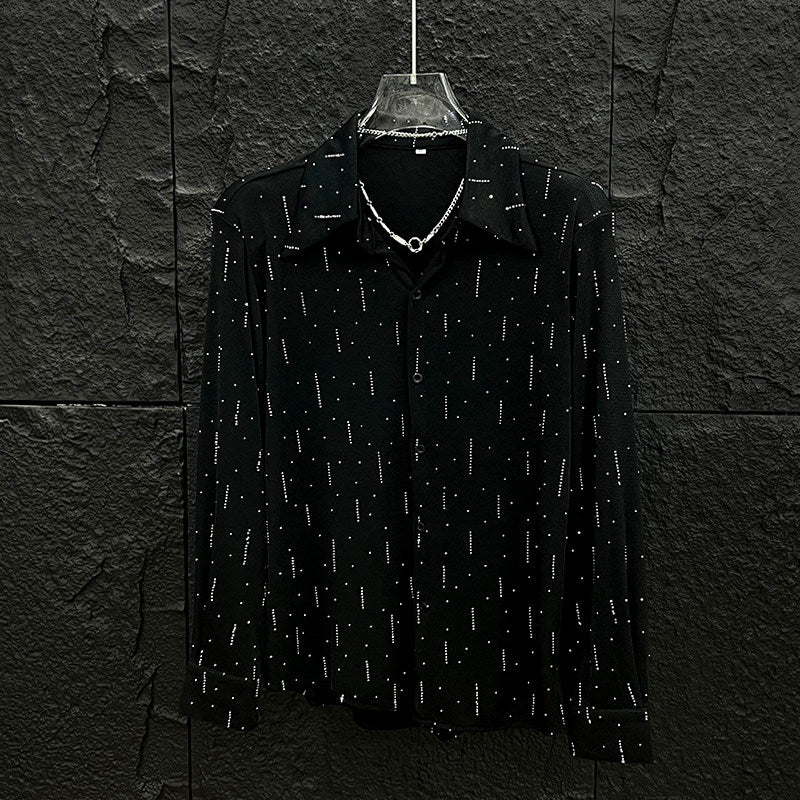 Simple Silver Shining Shirt
