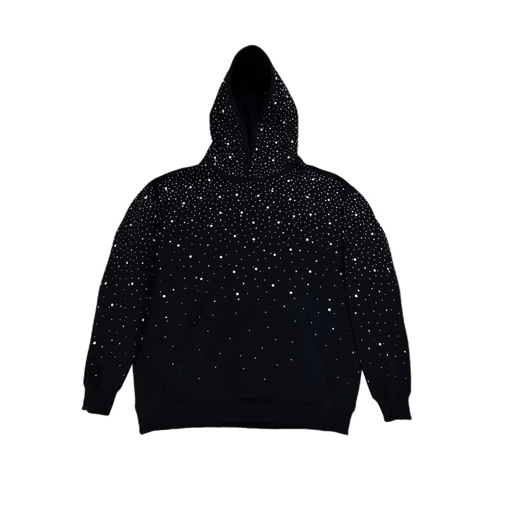Starry Rhinestone Hoodie