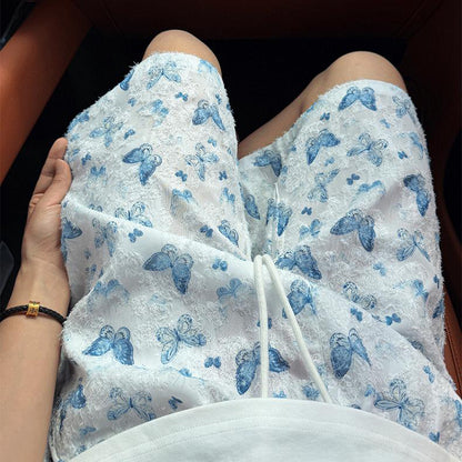 Butterfly Tassel Soft Shorts
