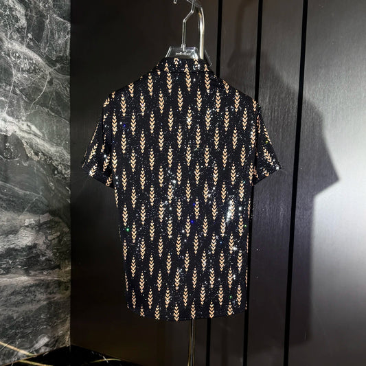 Wheat Ear Starlight Short-Sleeve Shirt