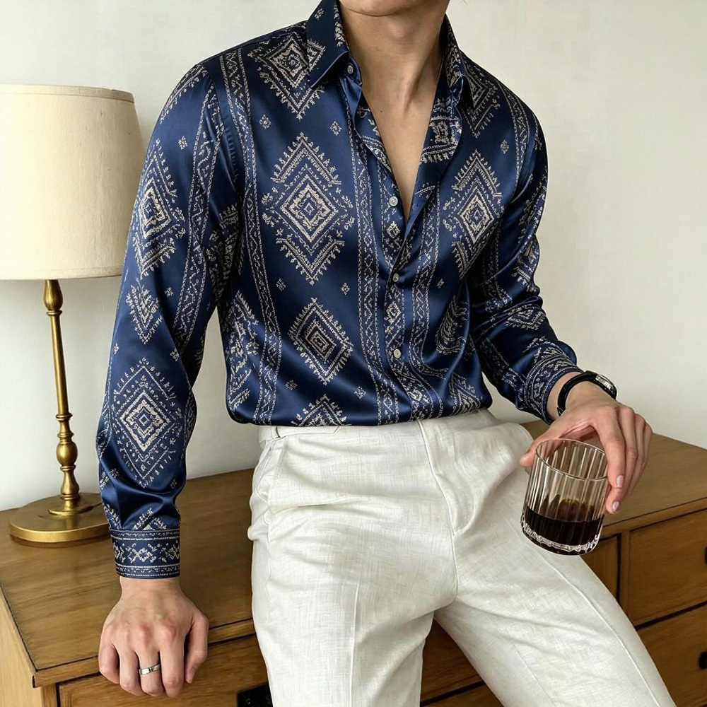 Exotic Totem Collared Casual Shirt (Series 5)