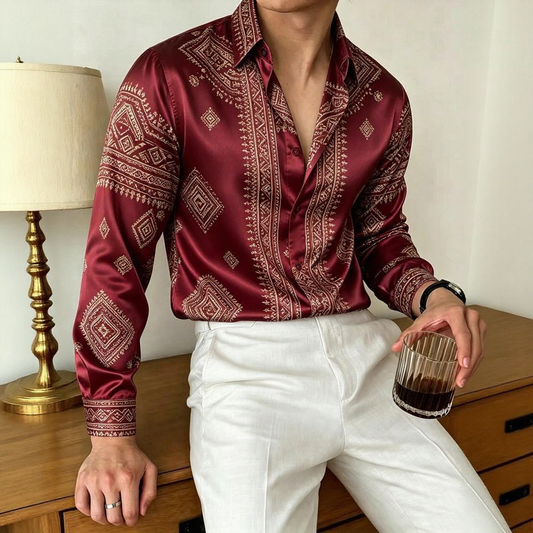 Exotic Totem Collared Casual Shirt (Series 1)