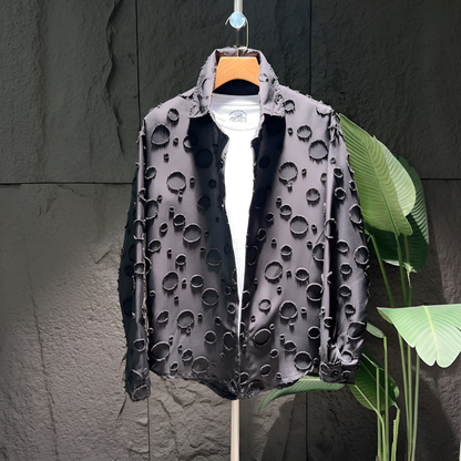 Moon Surface Casual Shirt