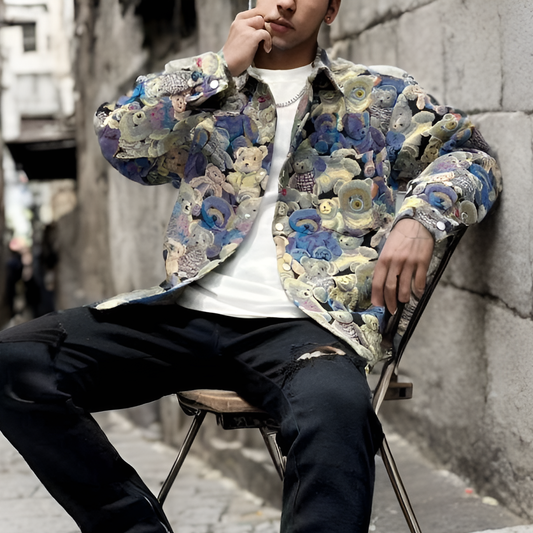 Bear shirt coat