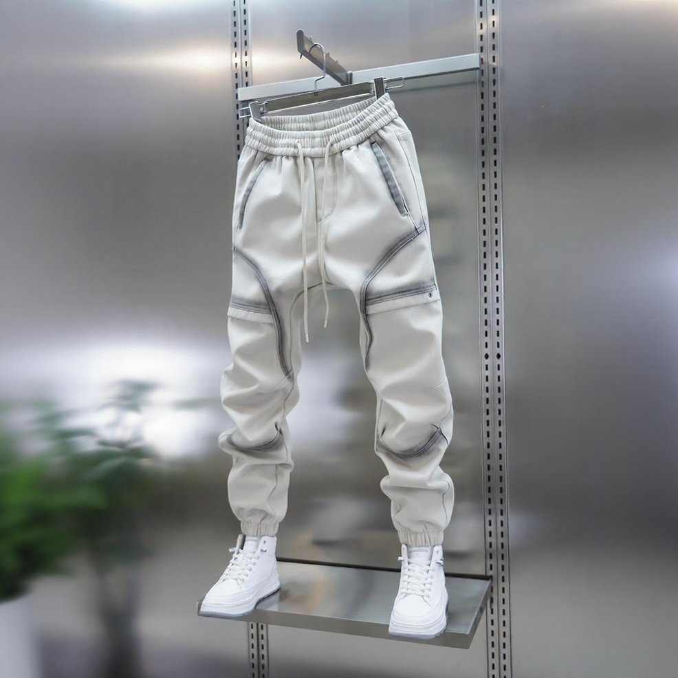 Simple trendy and versatile street style pants