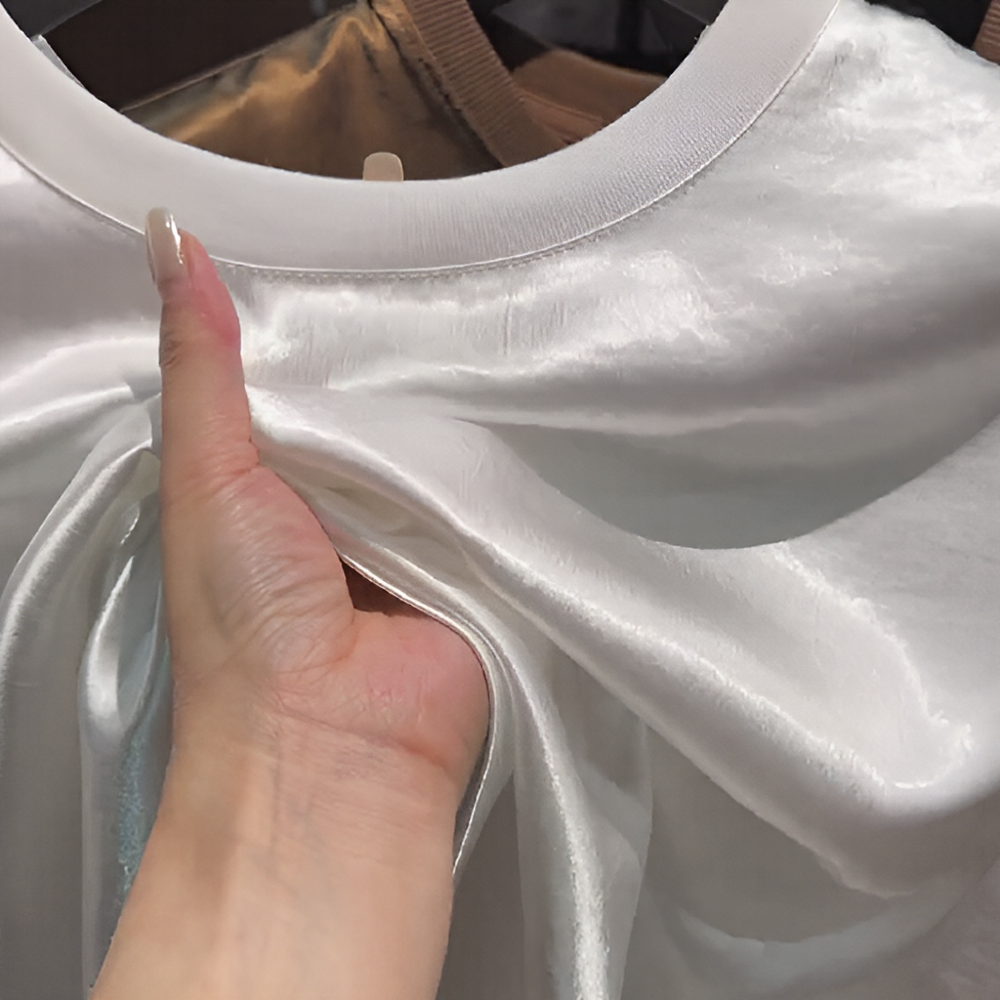 Silky Cool Crew Neck T-Shirt