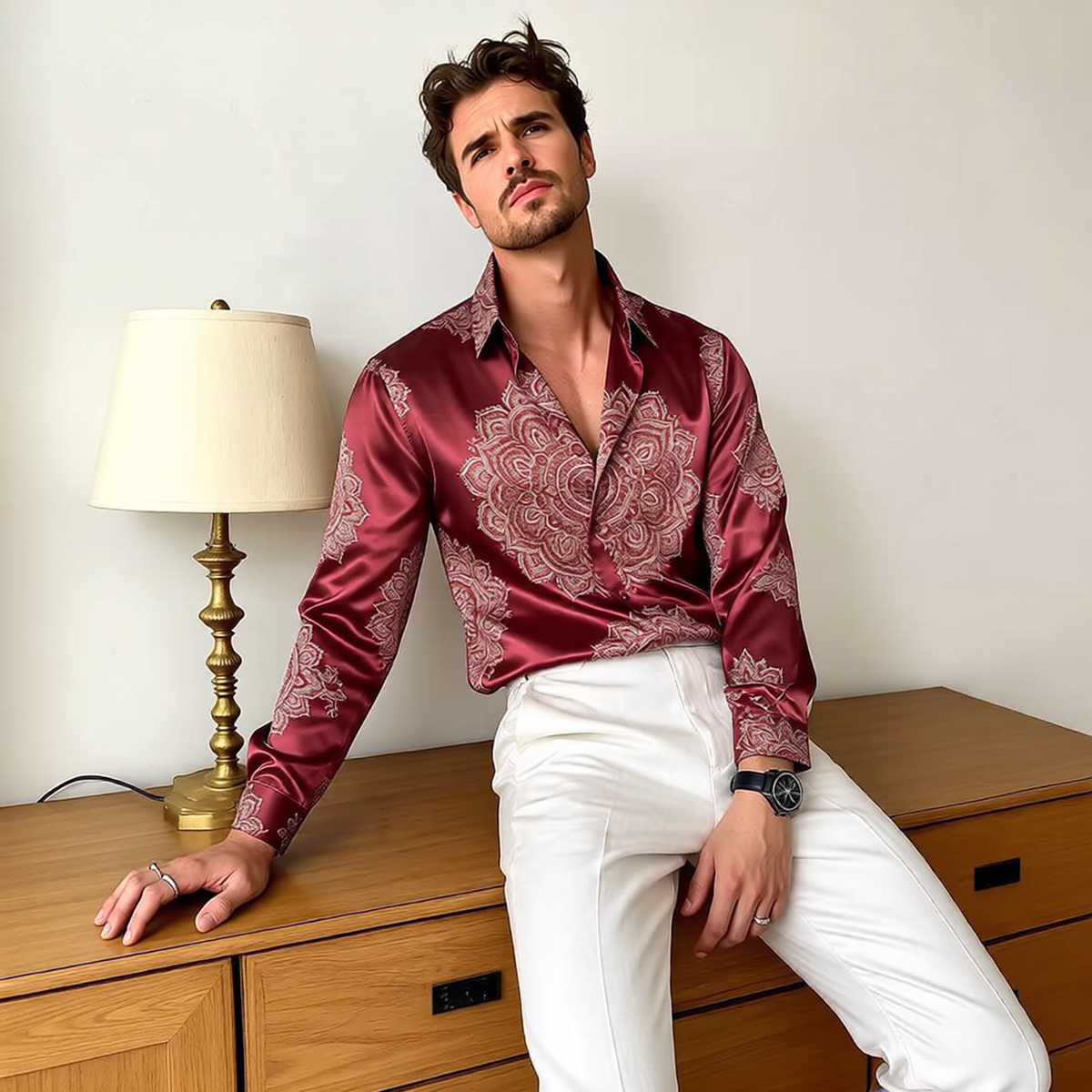 Exotic Totem Collared Casual Shirt (Series 4)