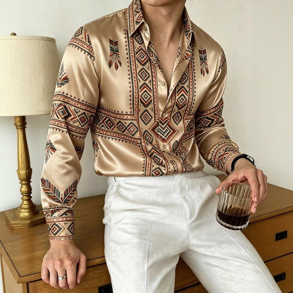 Exotic Totem Collared Casual Shirt (Series 2)