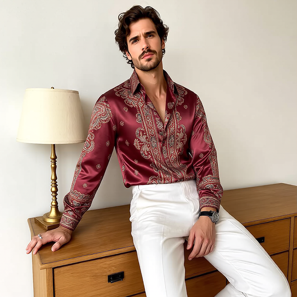 Exotic Totem Collared Casual Shirt (Series 2)
