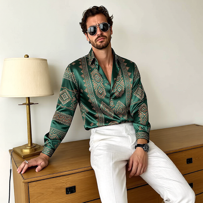 Exotic Totem Collared Casual Shirt (Series 1)