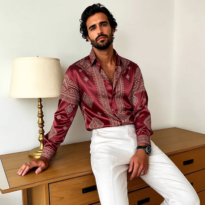 Exotic Totem Collared Casual Shirt (Series 1)