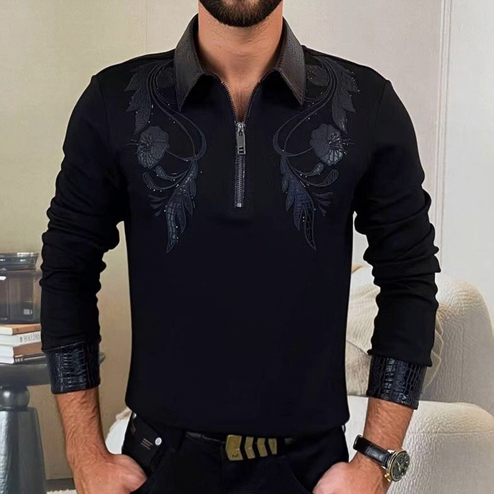 Decor Half-Zip Polo