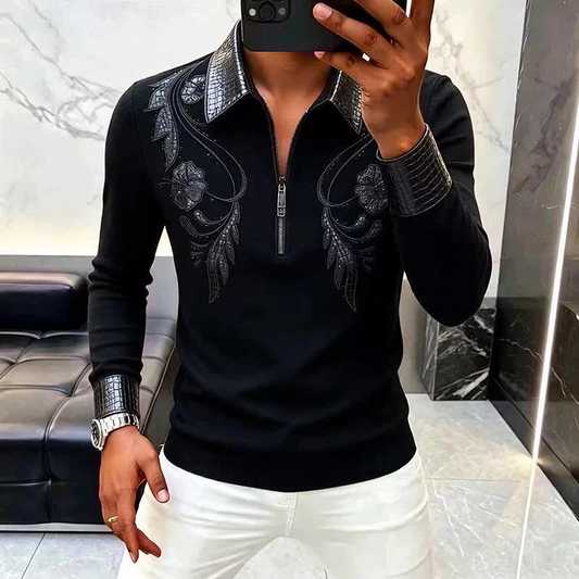 Decor Half-Zip Polo