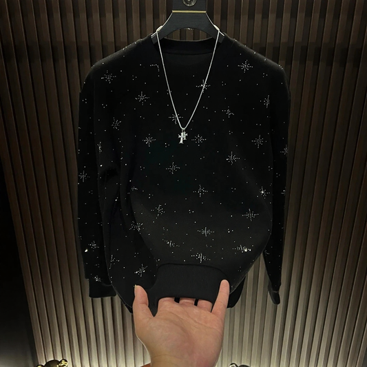 Star Rhinestone Decor Top
