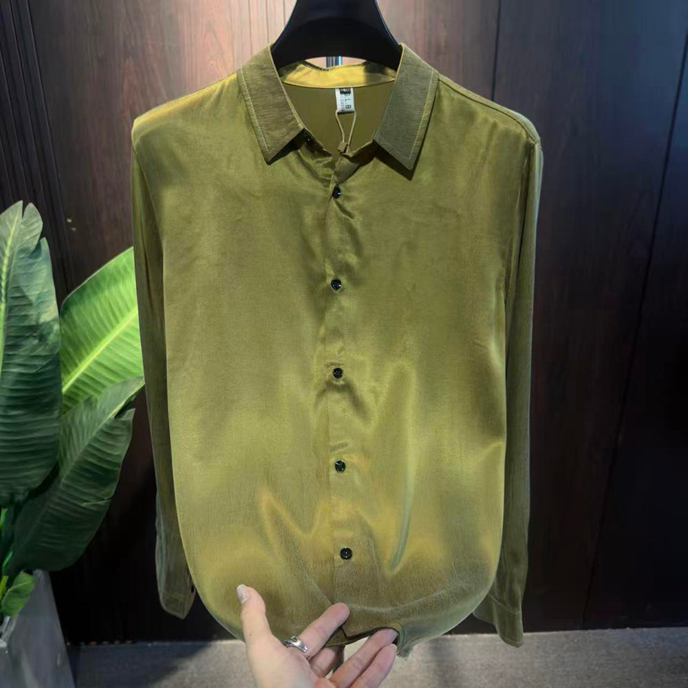 Super silky smooth summer casual shirt