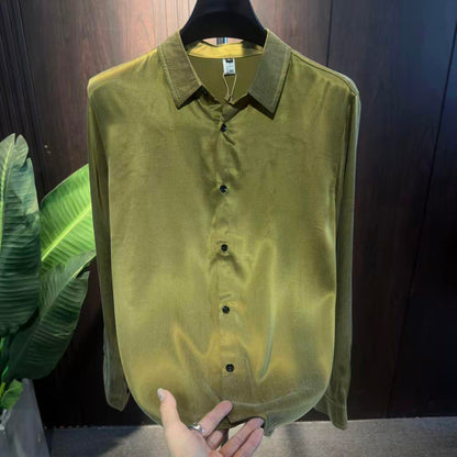 Super silky smooth summer casual shirt
