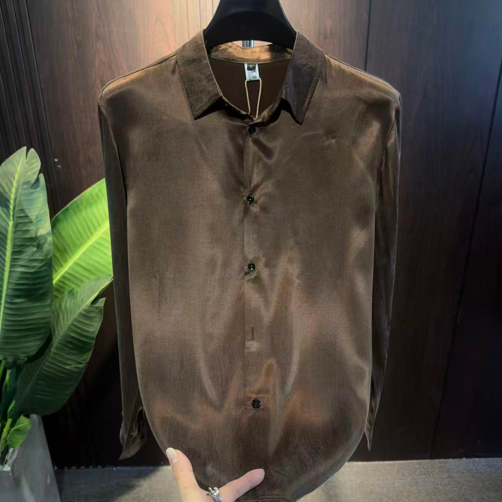 Super silky smooth summer casual shirt