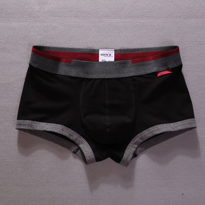 Sealed edges pure cotton boxer briefs