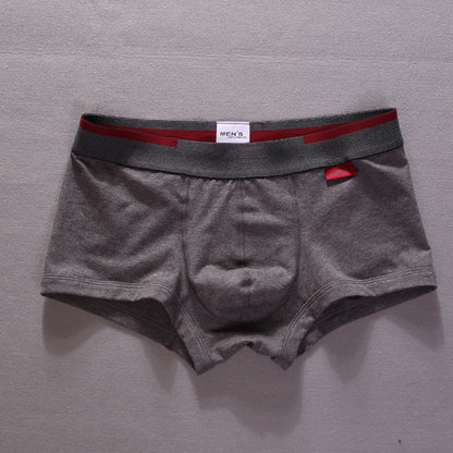 Sealed edges pure cotton boxer briefs