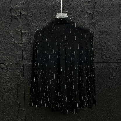 Simple Silver Shining Shirt