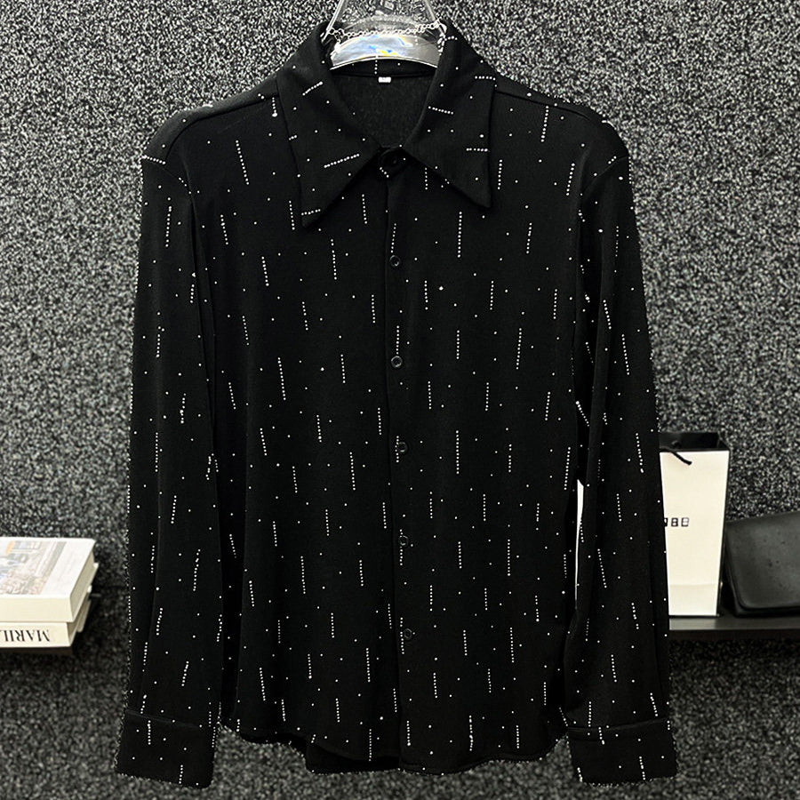 Simple Silver Shining Shirt