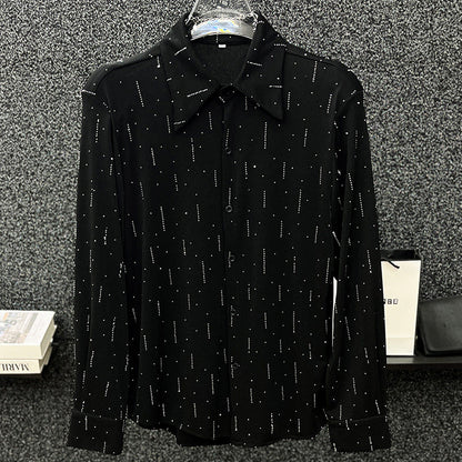 Simple Silver Shining Shirt