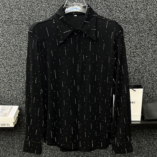 Simple Silver Shining Shirt