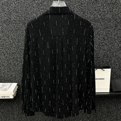 Simple Silver Shining Shirt