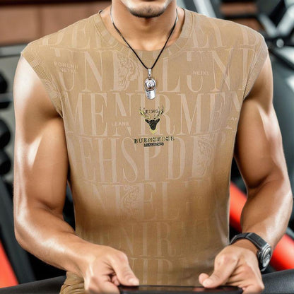 Jacquard breathable vest